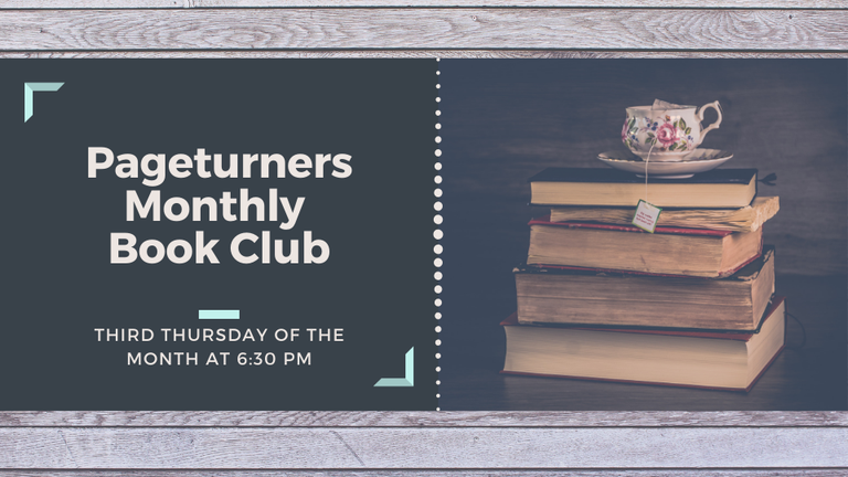 Pageturners Monthly Book Club
